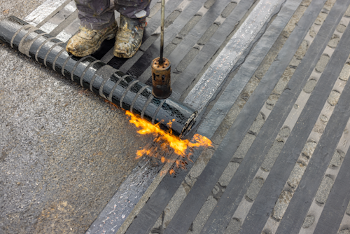 Torch on Felt Roofing